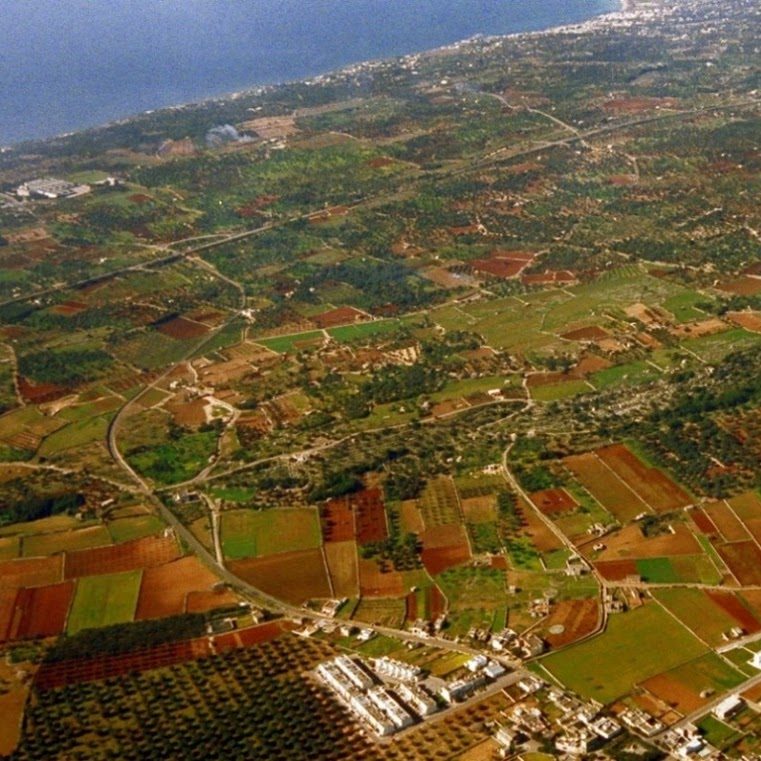 Veduta aerea del Capo di Leuca