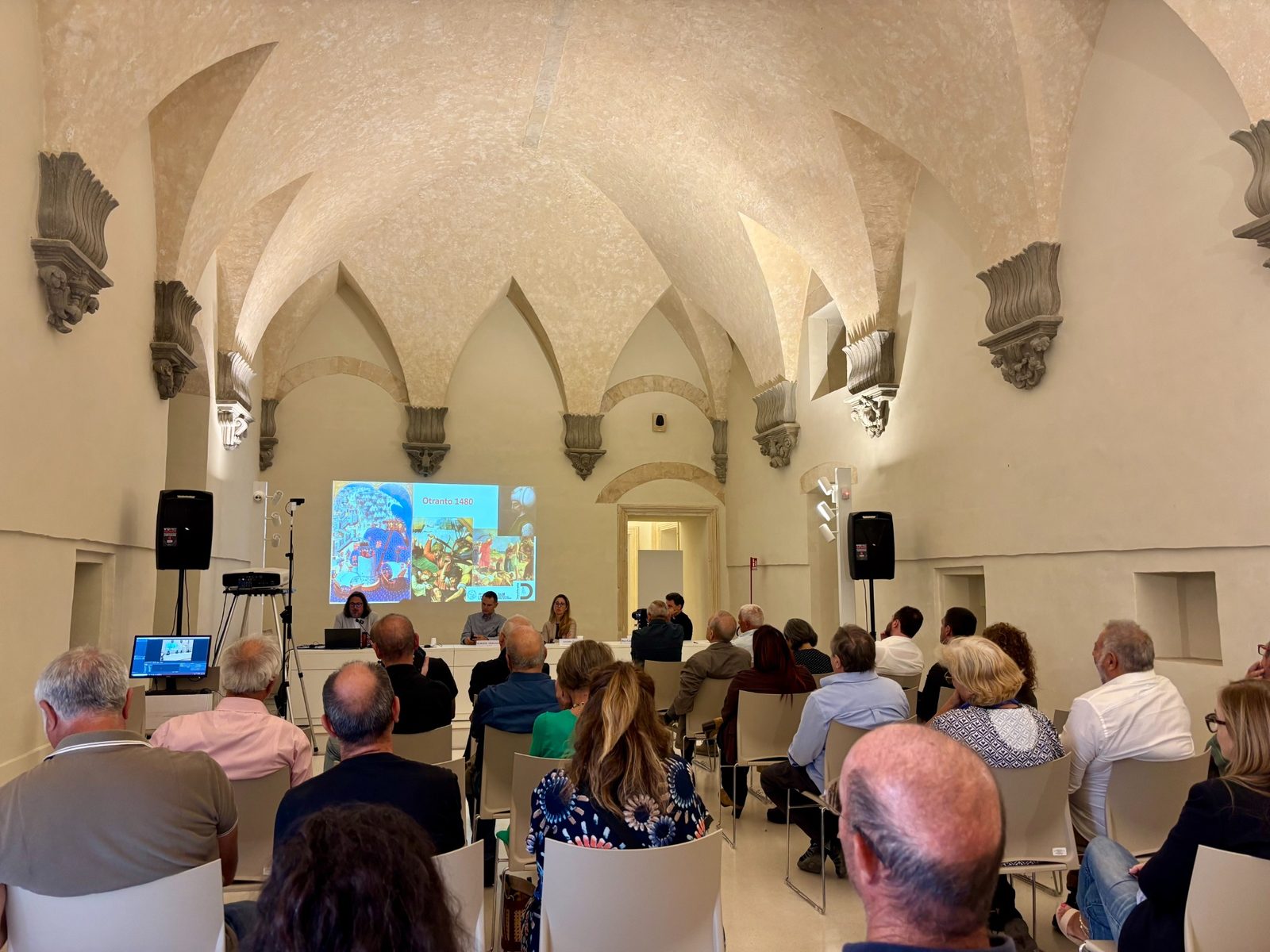 Presentazione dei risultati nella sede della Soprintendenza a Lecce