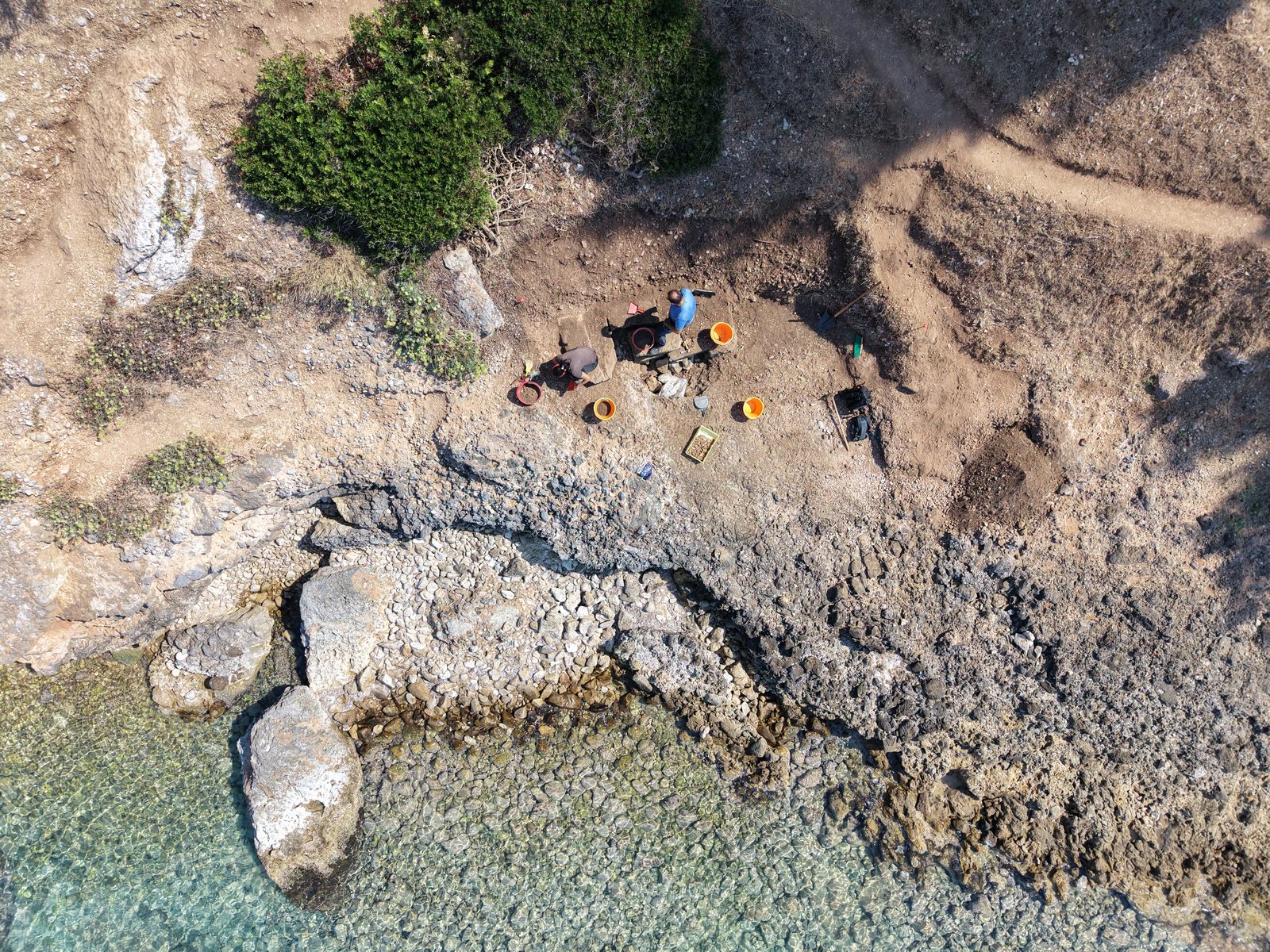 Gli scavi a San Gregorio, l’approdo di Vereto